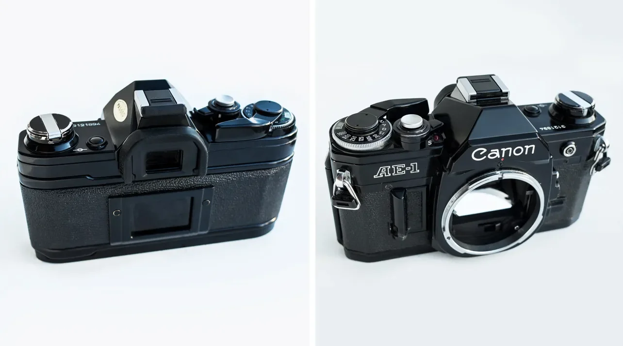 Dizajn a konštrukcia filmového fotoaparátu Canon AE-1