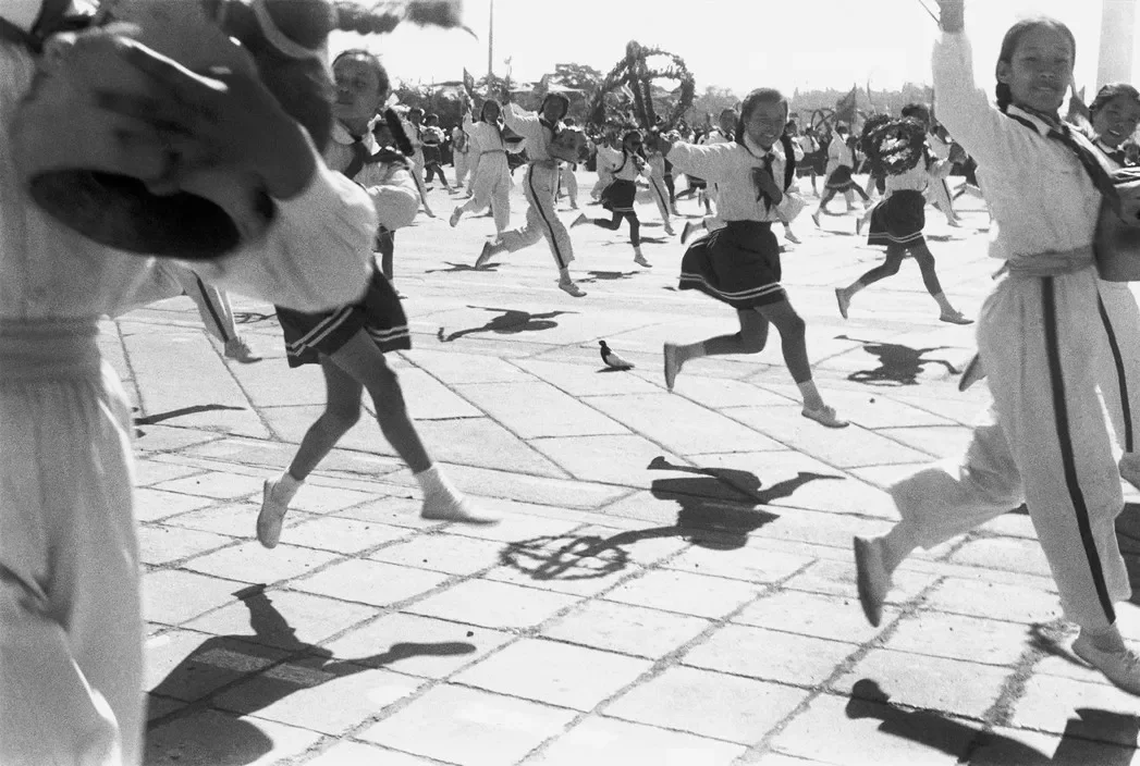 Peking v Číne v roku 1958, fotografia Henri Cartier-Bresson