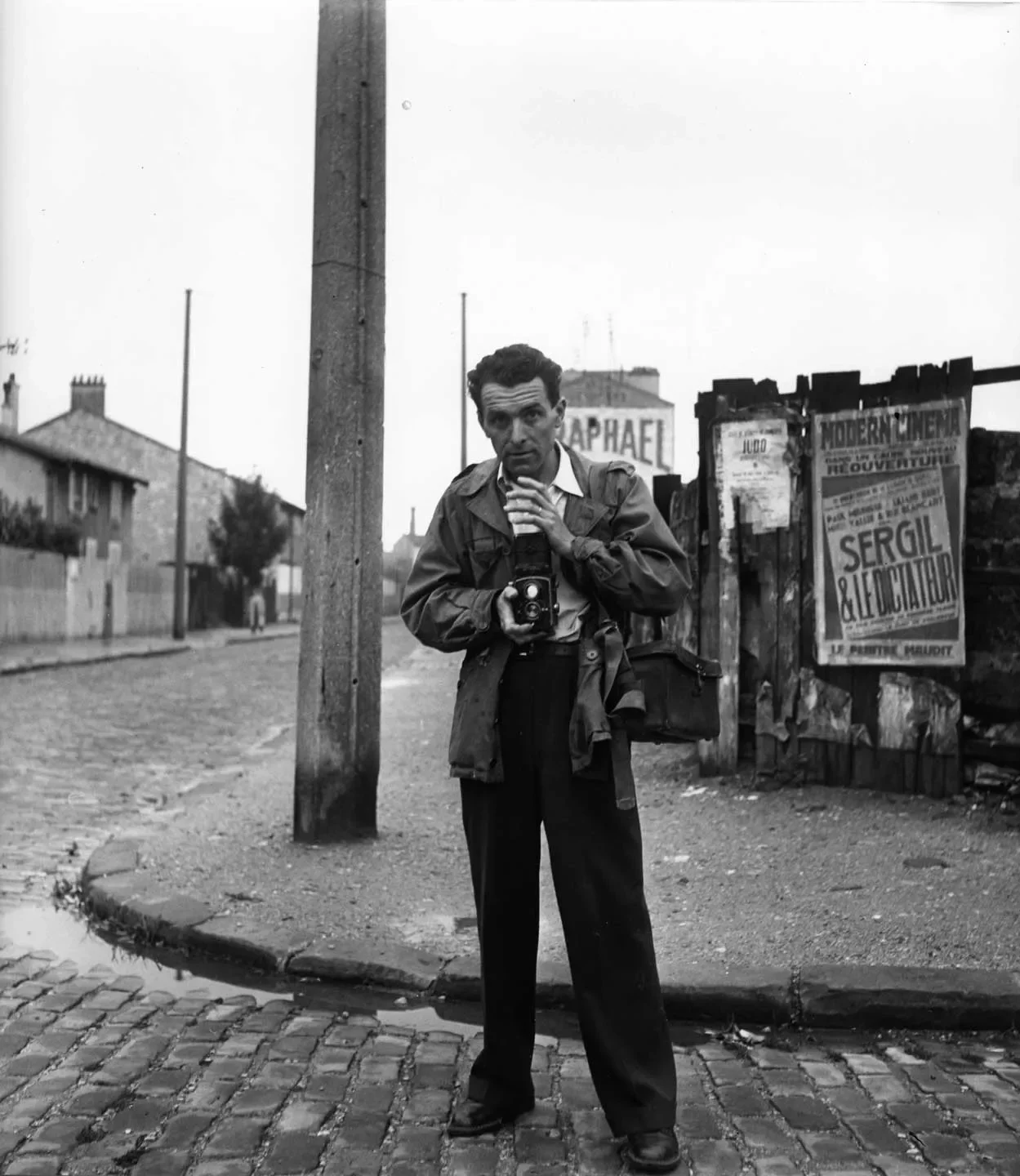 Francúzsky fotograf Robert Doisneau, portrét z roku 1949